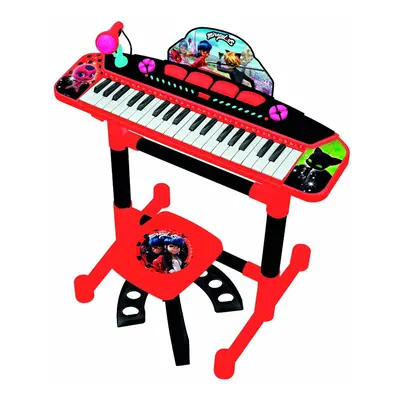 Electric Piano Lady Bug Red