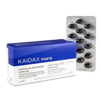 Hair Loss Food Supplement Topicrem Kaidax Forte (60 Units)