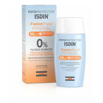 Facial Sun Cream Isdin Fotoprotector Fusion Fluid Mineral SPF 50+ 50 ml