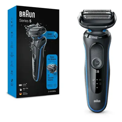 Electric razor Braun 5 51-B1000s Blue