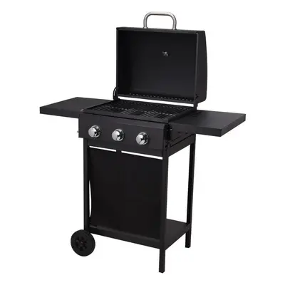 Gas Barbecue Vaggan 139 x 56,5 x 106 cm Black