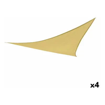 Shade Sails Aktive Triangular Cream 360 x 0,5 x 360 cm (4 Units)