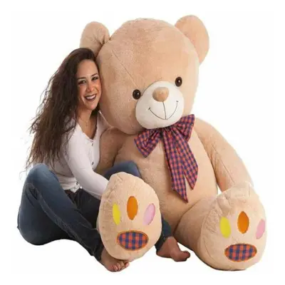 Fluffy toy Footprints Bear 145 cm