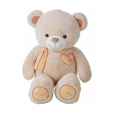 Fluffy toy Valentin Beige Bear 115 cm