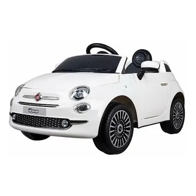 Children's Electric Car Fiat 500 White