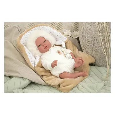 Baby doll Arias Reborn Alenandra 40 cm Pacifier