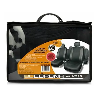 Car Seat Covers BC Corona Black (11 pcs)