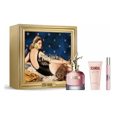 Women's Perfume Set Jean Paul Gaultier Scandal EDP 3 Pieces