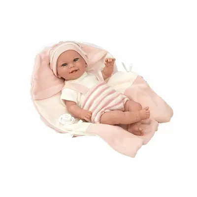 Baby doll Arias Elegance Babyto Pacifier 35 cm Pink