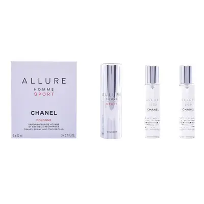 Men's Perfume Allure Homme Sport Cologne Chanel 3145891233001 EDC (3 pcs) Allure Homme Sport Col