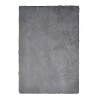 Carpet SOFTLY Dark grey 140 x 200 x 1,5 cm