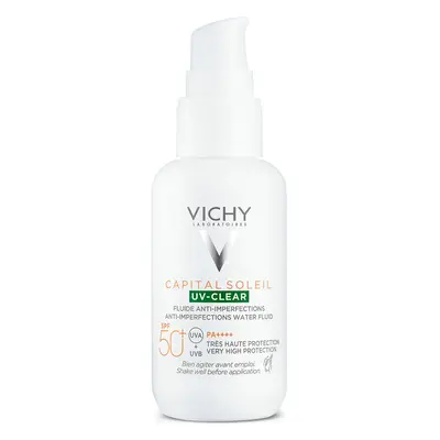 Sun Screen Lotion Vichy Capital Soleil Uv Clear Anti-imperfections Spf 50 (40 ml)