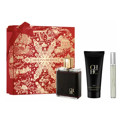 Women's Perfume Set Carolina Herrera CH MEN EDT 3 Pieces