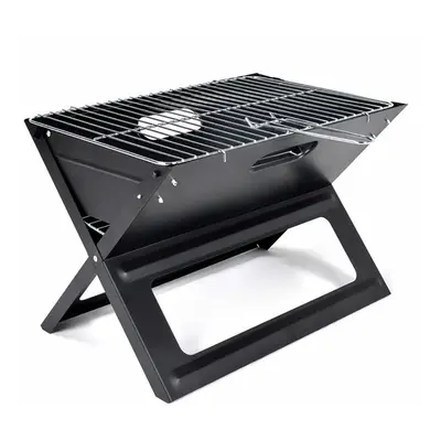 Folding Portable Barbecue for use with Charcoal X-shaped 45 x 30 x 35 cm Iron