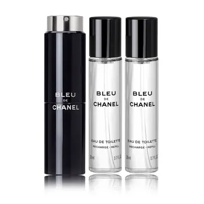 Men's Perfume Chanel 17124 EDT Bleu 3 Pieces