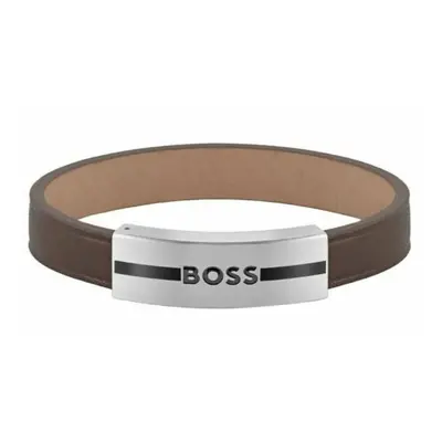 Men's Bracelet Hugo Boss 1580496M Leather 20 cm