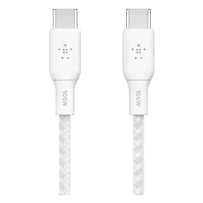 USB Cable Belkin CAB014BT3MWH White Multicolour 3 m