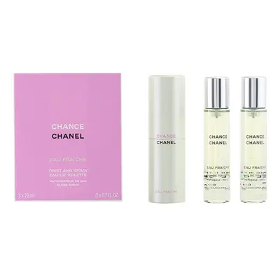 Women's Perfume Set Chance Eau Fraiche Chanel Chance Eau Fraiche (3 pcs)