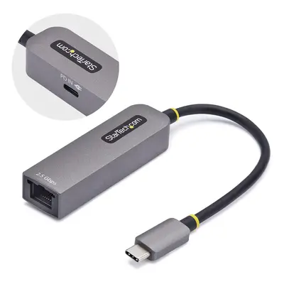 USB Cable Startech 2GPD3-USB-C-ETHERNET Grey