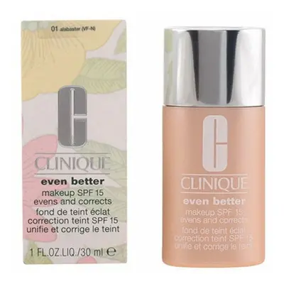 Anti-Brown Spot Make Up Even Better Clinique 01-Alabaster Spf 15 (30 ml)