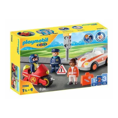 Playset Playmobil 71156 1.2.3 Day to Day Heroes 8 Pieces