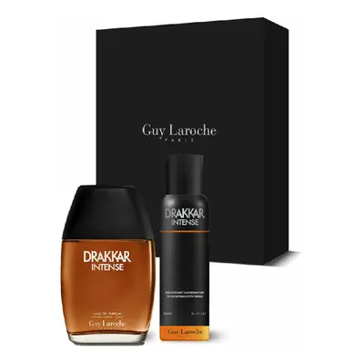 Men's Perfume Set Guy Laroche DRAKKAR INTENSE EDP 2 Pieces