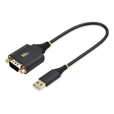 USB Cable Startech 1P1FFC-USB-SERIAL Black 30 cm