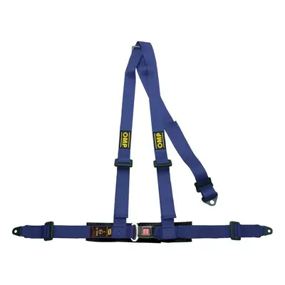 3 Point Attachment Harness OMP OMPDA0-0504-A01-041 Screw 2" Blue