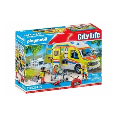 Playset Playmobil 71202 City Life Ambulance 67 Pieces