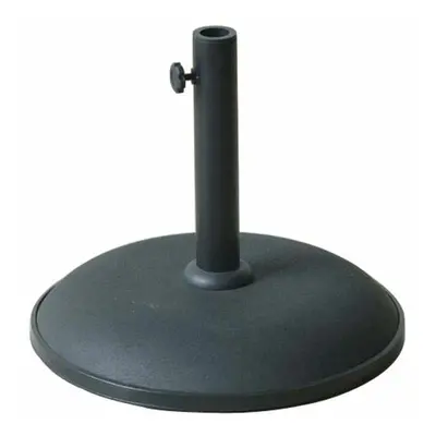 Marbueno Round Umbrella Base Cement 41.5x35 cm 15KG Black Garden, Pool, Terrace 10447