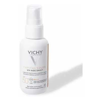 Sun Protection with Colour Vichy UV-Age Daily SPF50+ Light (40 ml)