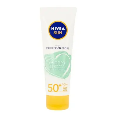 Sun Cream Sun Facial Mineral Nivea 85692 Spf 50 50 ml 50ml