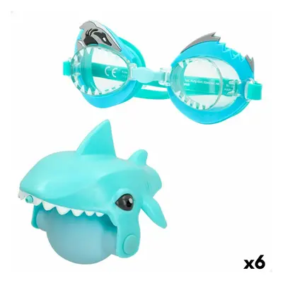 Water Pistol Eolo Shark 13,5 x 5,5 x 3 cm (6 Units)