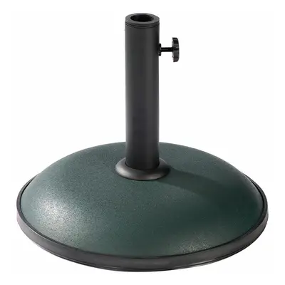 Marbueno Round Umbrella Base Cement 36x29.5 cm 11KG Green Garden, Pool, Terrace 10443