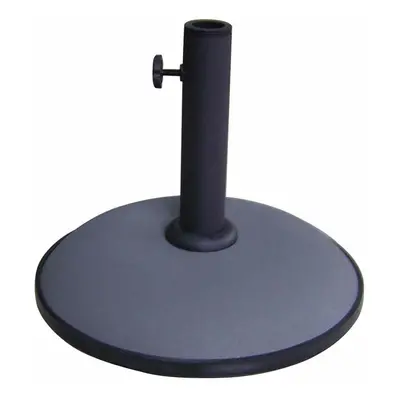 Marbueno Round Umbrella Base Cement 36x29.5 cm 11KG Grey Garden, Pool, Terrace 10442