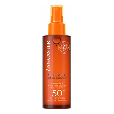 Sunscreen Oil Lancaster Sun Beauty Fast Tan SPF50 (150 ml)