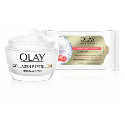 Women's Cosmetics Set Olay Regenerist Collagen Peptide24 2 Pieces