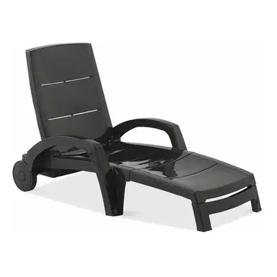 Sun-lounger Shaf Ocean Anthracite 100 x 74 x 42 cm