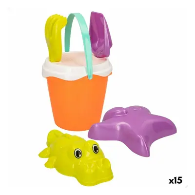 Beach toys set Colorbaby Ø 18 cm polypropylene (15 Units)