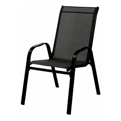 Marbueno Garden Chair Black Steel 91X54X65 cm 10467