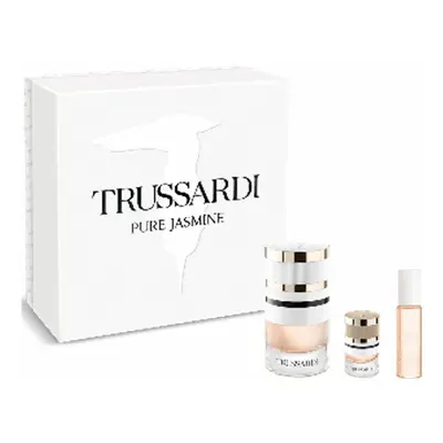 Women's Perfume Set Trussardi EDP Pure Jasmine EDP 3 Pieces