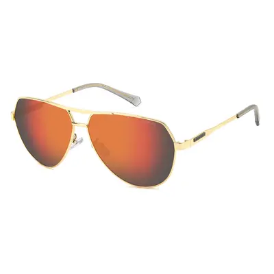 Men's Sunglasses Polaroid PLD-2145-G-S-X-J5G Golden Ø 62 mm