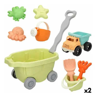 Beach toys set Colorbaby 16,5 x 11 x 11 cm (2 Units)