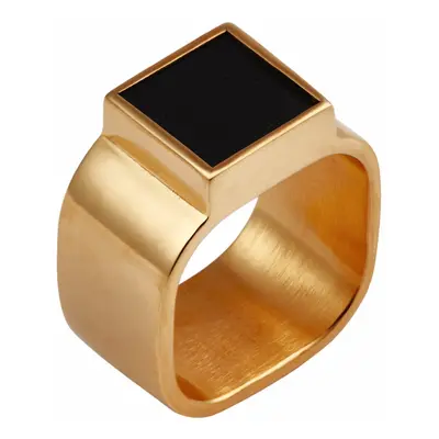 Mondrian Ring Black Tourmaline