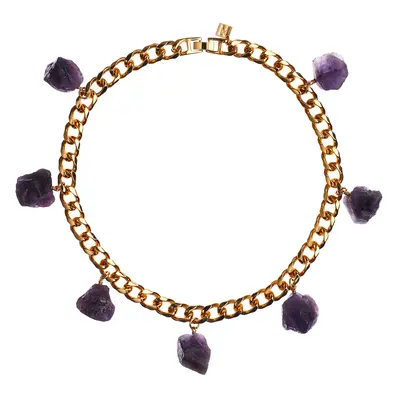 Collar Amethyst Necklace