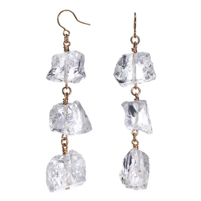 XXX Rough Quartz Earrings