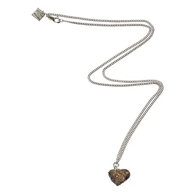 The Raw One Calcite Pyrite Necklace