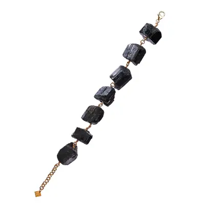 Not A Pearl Bracelet Black Tourmaline