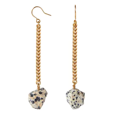 Keep Me Hanging Dalmatian Earrings