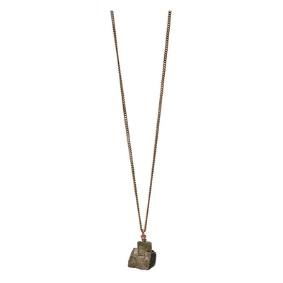 The Raw One Pyrite Necklace